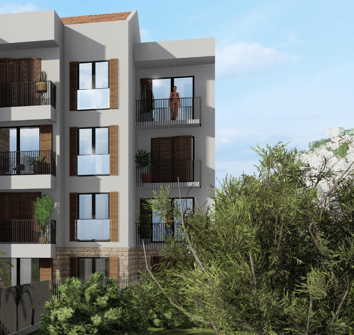 Image of Apartment in new building - 1 Bedrooms for Sale in Herceg-Novi-Meljine-Montenegro, Image 3